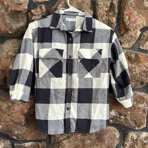 Girls Zara flannel 8
